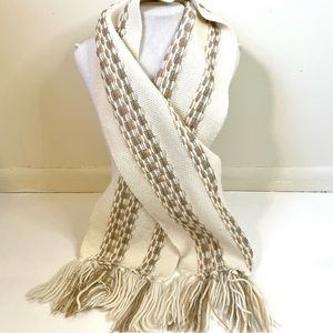 Vintage Maria Svatina Southwestern Handwoven Scarf Wool